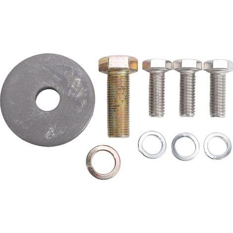 Kit de Poulie D'équilibrage Harmonique, Acier Grade 8, Filetage 1/2 Po 20, Longueur Sous la Tête de 1,500 Po, avec Rondelle à Tête Hexagonale 3/4, pour Moteurs 366 396 402 (1/5)