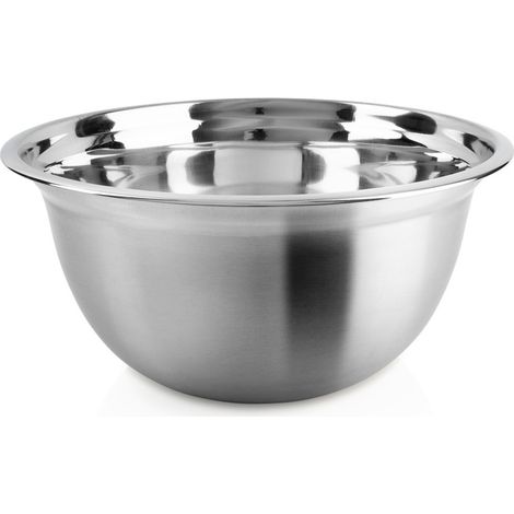 Ciotola da cucina in acciaio per mescolare, montare e preparare insalate, 32 cm, 7,5 L (1/5)