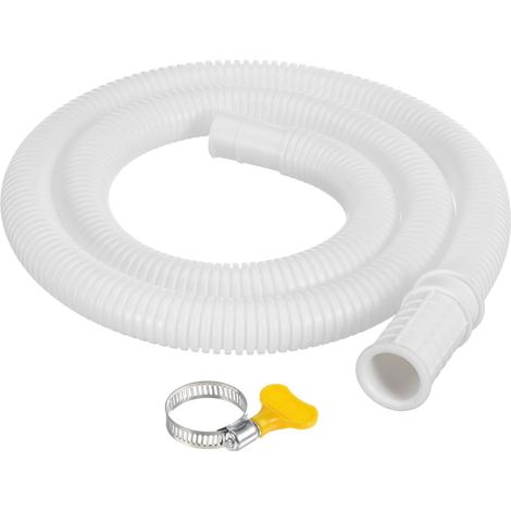 Tuyau de vidange d'un mètre pour climatiseur portable — Tuyau en plastique flexible adapté pour servir de rallonge pour lave-linge semi-automatiques, de tuyau de vidange pour climatiseur ou de tuyau d (1/5)