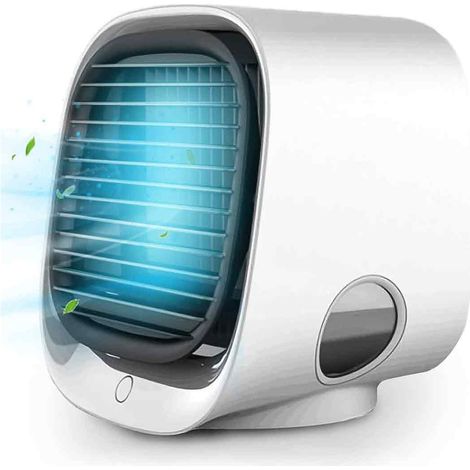 1 Climatiseur portable, 3 vitesses, fonction brumisateur, ventilateur de refroidissement, pour maison bureau chambre (1/5)