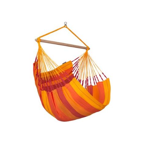 Silla colgante comfort de jardín y terraza Habana Volcano - La Siesta (1/4)
