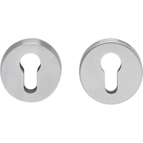 Rosace de sécurité Salus rond en acier inoxydable Ø 5,2cm - 0035.375261 (1/2)