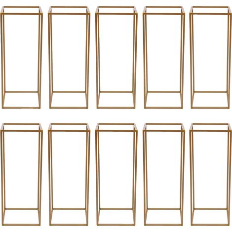 Stand de Fleurs, Design Moderne, Construction Durable, Or (1/2)