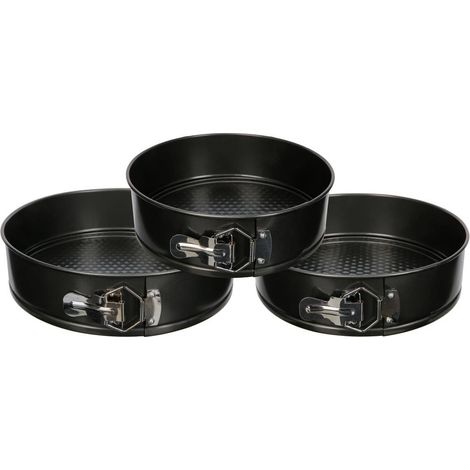 Moules à manqué démontables - Lot de 3 - Livraison gratuite