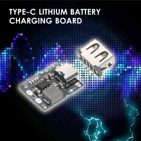 Carte de Charge de batterie au Lithium 5V 2A, entrée type-c avec Module femelle de Charge pour bricolage électronique (1/5)