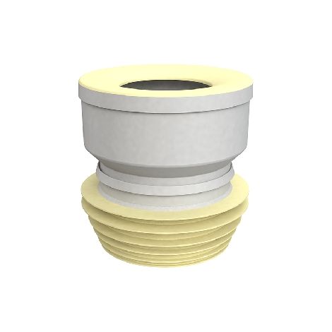 MANICOTTO WC DIRITTO IN BI-COMPONENTE- IN D.100/110 - OUT D.100/110- BONOM- pezzi 1