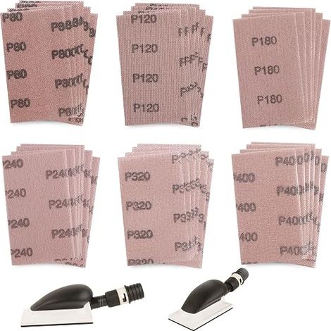 Sandpaper 70 x 125 mm Sanding Paper (1/5)