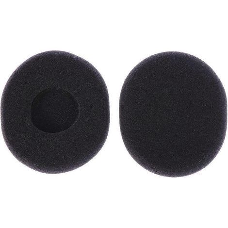 Ein Paar Ersatz-Ohrpolster für H800 Wireless-Kopfhörer (schwarz) – 7,50 x 6,50 x 1,20 cm (1/4)