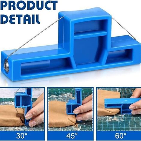 Fils coupe-argile en acier inoxydable – Pour poterie et sculpture – Précision (1/4)