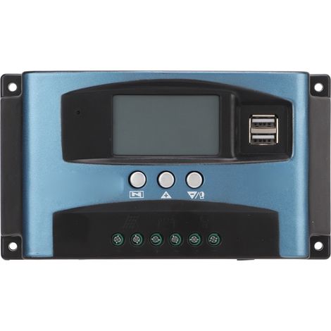 LCD-Solarladeregler, Solarmodulregler, mobile App, Fernbedienung. Laden: 50 A, Entladen: 20 A. (1/5)
