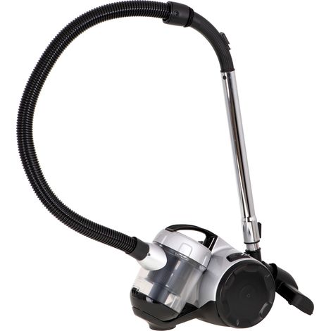Camry CR 7039 Aspirateur Cyclonique sans Sac Filtre HEPA, Triple Filtration Puissant Tous Sols 700W Noir/Gris (1/5)