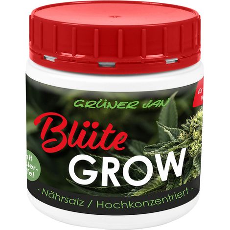 500g Cannabis Dünger Blüte GROW Nährsalz Pulver für Blütephase Hanf - Made in Germany