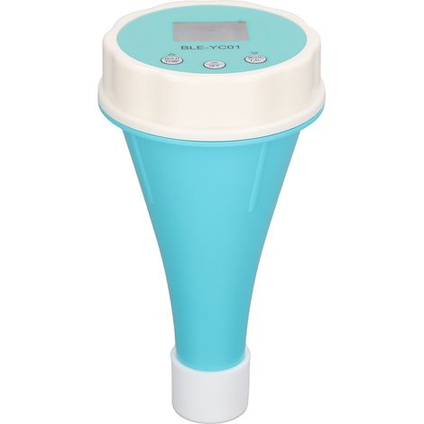Testeur multifonction 6-en-1 BLE-YC01 : mesure pH, TDS, conductivité (EC), ORP, chlore et température, livré sans pile mais avec poudre de test. (1/5)