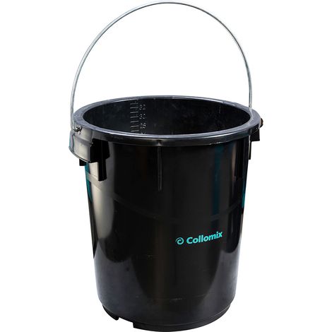 Collomix Mörtelkübel mixTub 34 Ltr. Mischeimer schwarz