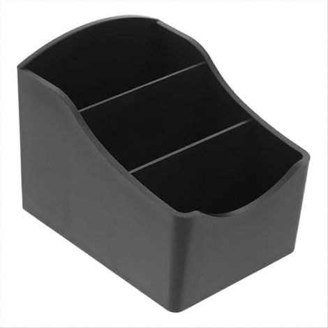 Multifunktionale Aufbewahrungsbox für Zucker, Fernbedienungen und Teebeutel, Organizer für Büro und Wohnzimmer, praktische Aufbewahrungsbox, Aufbewahrungskoffer für Zubehör, Sortierbox für Kleinteile, (1/5)