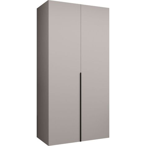 Armoire Hartford 535, Cachemire, 202x100x52cm, Portes d'armoire: Avec des charnières, Nombre d'étagères: 0 (1/5)