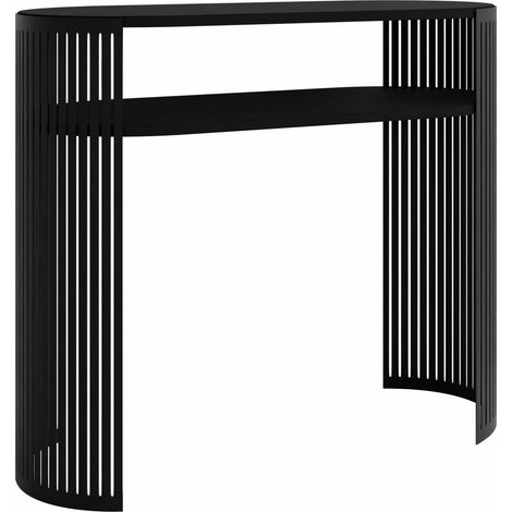 Console Civer, Noir, 86x100x30cm (1/3)
