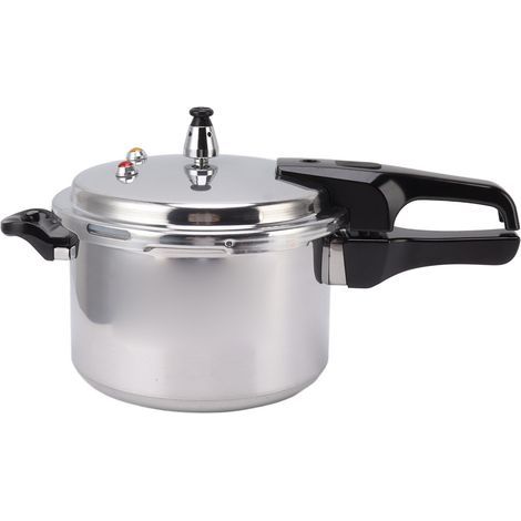 Autocuiseur en alliage d'aluminium pour cuisinière à gaz, grande capacité (20 cm / 7,9 pouces, 4,5 L), idéal pour la cuisson à la maison. (1/5)
