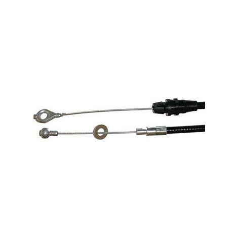 Verstellbares Motor-Bremskabel, passend für Castelgarden Modell R484tr mit Honda-Motor. Ersatzteil: 81000639/0 - Länge