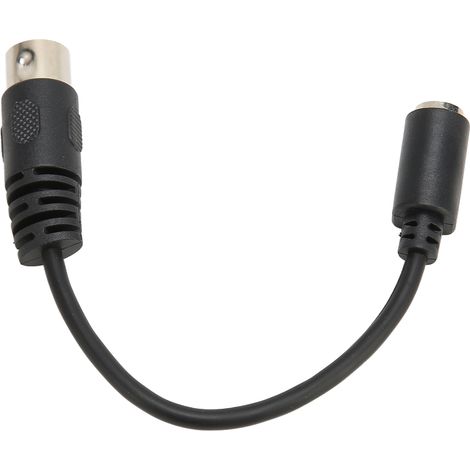 Câble adaptateur PS2 DIN 5 broches mâle vers mini DIN 6 broches femelle pour clavier et souris, 15 cm (1/5)