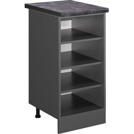 Scaffale da cucina R-Line, Antracite, 40 cm , AP Antracite, Vicco