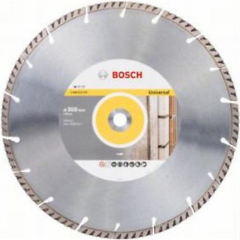 Bosch – Disque diamant pour meuleuse 350 mm – Alésage 20 mm – Coupe rapide béton et maçonnerie – 2608615070