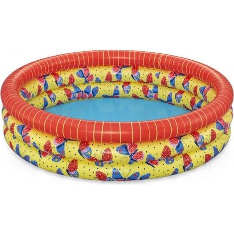 Bestway Piscine Gonflable Papillons Multicolore 168x38 cm (1/5)