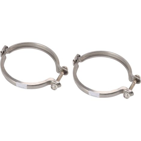 Pinces V-Band Turbine Échappement en Alliage Métallique, Collier de Fixation pour Turbochargeur, Bride de Tuyau, Kit de Reconstruction (1/5)