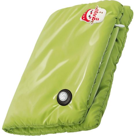 Le nouveau sac chauffe-mains en graphène de Plug-in USB affichage numérique antidéflagrant bouillotte sans eau ceinture chauffante banque d'alimentation couverture électrique - vert (1/2)