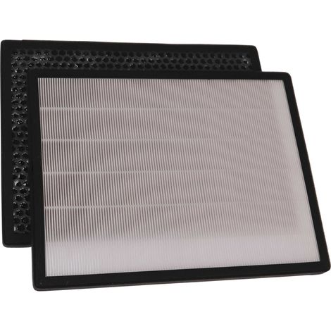 vhbw Filterset kompatibel mit Marreal AP3001, AP3001B Luftreiniger - Ersatz für Marreal AP3001-FS (Aktivkohlefilter + HEPA-Filter) Filter Ersatzfilter