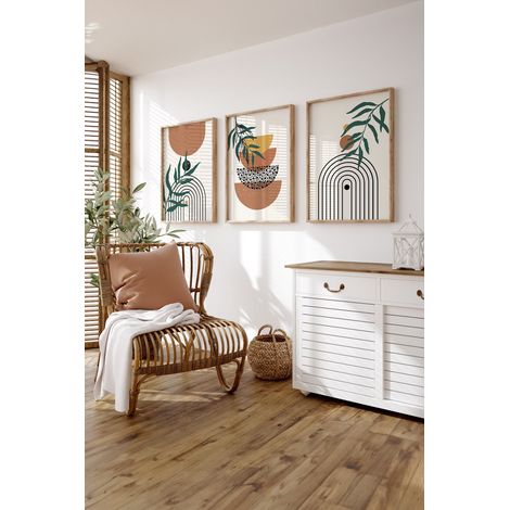 Arte de pared de MDF con marco Painting Multicolor (1/3)