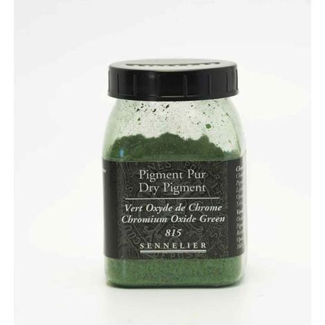 Pigment pour création de peinture - pot 160 g - Vert oxyde de chrome