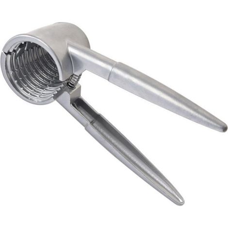 Abre nueces en forma de embudo, cascanueces resistente con mango antideslizante para uso en la cocina, ideal para avellanas. (1/5)