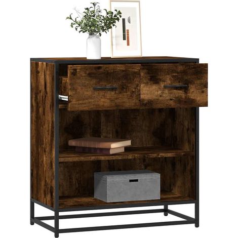 Sideboard Räuchereiche 68x35x76 cm Holzwerkstoff
