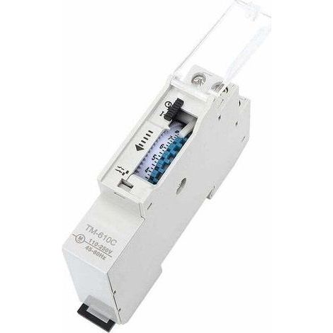 Rail Time Switch Intelligent DIN Rail Timing Control Switch TM610C Timer Relay 220V for Street Light (1/4)