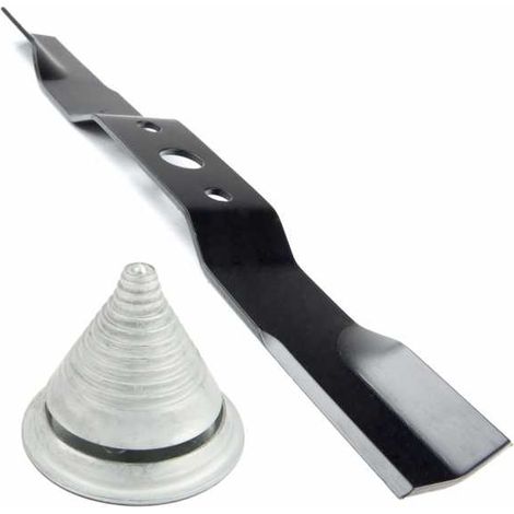 Lame tondeuse pour Iseki Kubota coupe 52,5 cm avec cône équilibreur (1/5)
