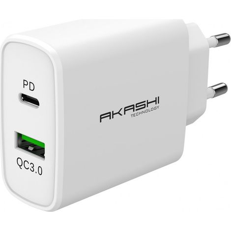 Chargeur secteur AKASHI ALTACQC38WH (1/4)