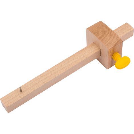 Draper 64440 Handheld Marking Gauge with Wooden Faggio Handle and Plastic Rotation Screw for Carpentry and Woodworking (1/5)