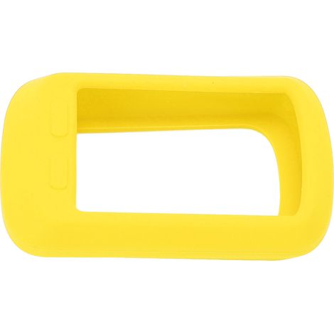 Étuis de protection en silicone pour compteur de vélo Bryton420 jaune, avec film HD (1/5)