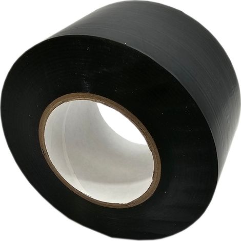 Ruban Adhésif PVC Plastifié Noir 640 Abakou - 50 mm X 33 ML