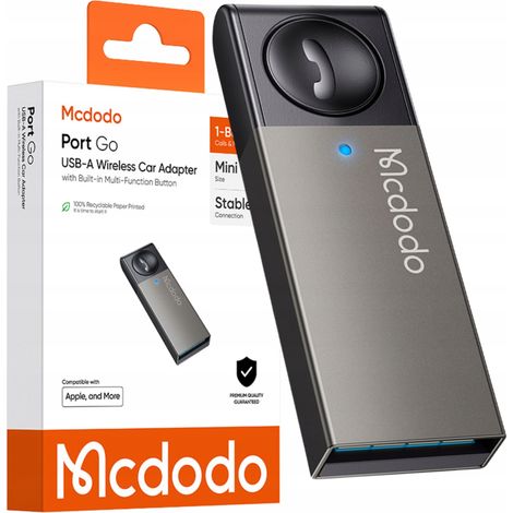 Mcdodo Adapter Bluetooth-Sender auf USB-Empfänger Android Auto CarPlay (1/5)