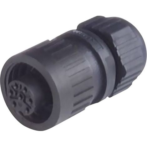 Hirschmann 934 127-100-1 Rundstecker Kupplung, gerade Gesamtpolzahl: 6 + PE Serie (Rundsteckverbinde