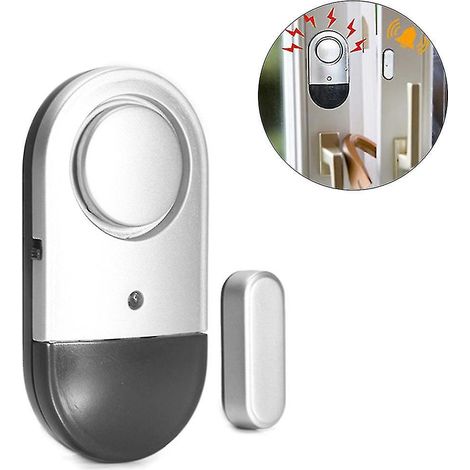 1/2/4 Mini capteurs IC pour portes et fenêtres, alarme antivol sans fil pour maison et hôtel (1/5)