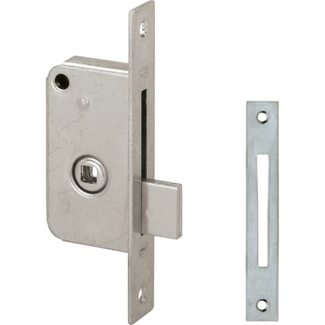 Loquet à mortaiser METALUX 4572 pour bois 19 x 18 x 70 mm avec gâche (1/2)