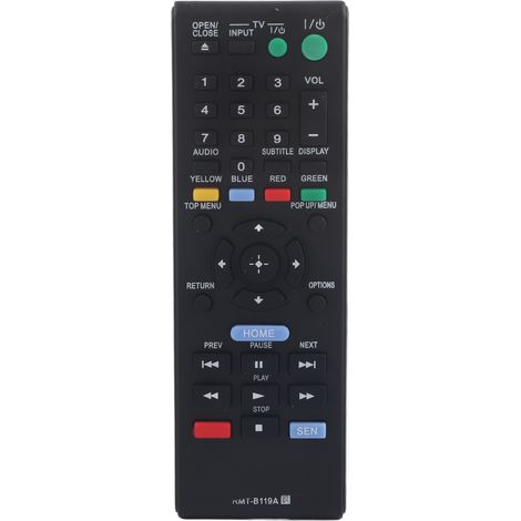 RMT-B119A Universalfernbedienung für Blu-Ray-Player, praktischer Ersatz und modernes Design. (1/5)