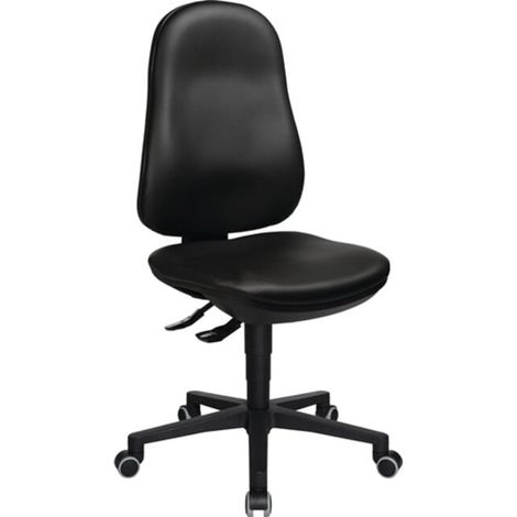 Topstar Arbeitsdrehstuhl Point 70 C Bodengleiter + Fußring - 8170D10T (1/5)