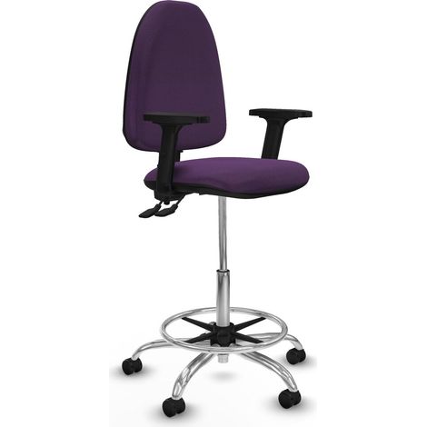 Sedia da Ufficio Piqueras y Crespo B2D05RP Viola Alta (1/5)