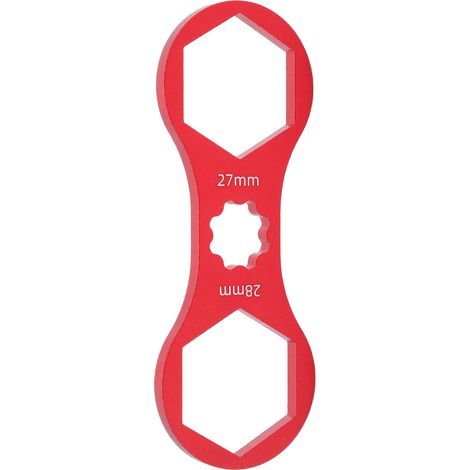 Verstellbarer Schraubenschlüssel zum Entfernen der Schulterabdeckung der Fahrradgabel, aus Aluminiumlegierung (1/5)