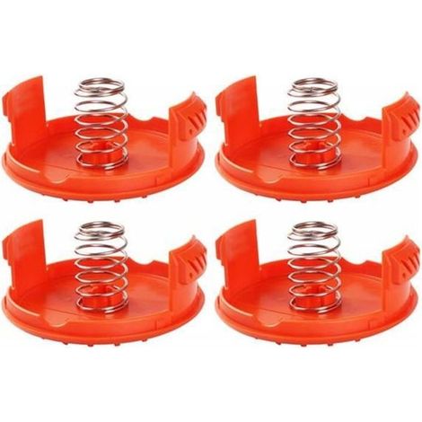 Accessoires - BLACK + DECKER - RC-100-P - 4PCS Bouchons de Bobine - 4PCS Ressorts - Protection de la Ligne (1/4)