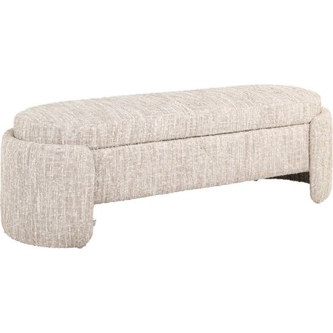 Banc coffre beige au confort élégant - beige angora (1/5)